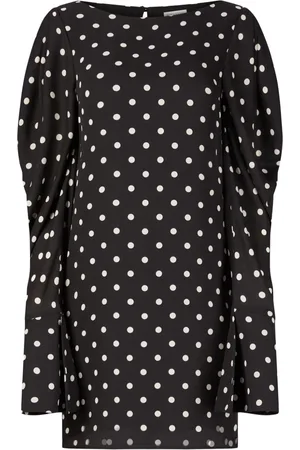 Nina Ricci Vestido recto con estampado de lunares