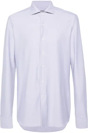 CANALI Camisa con cuello italiano