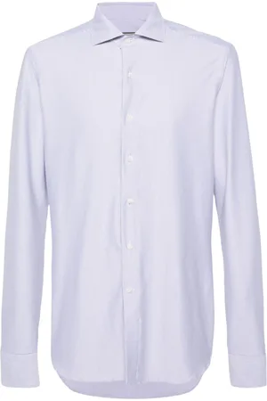CANALI Camisa con cuello italiano