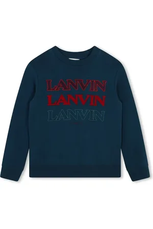 Lanvin Sudadera con logo bordado
