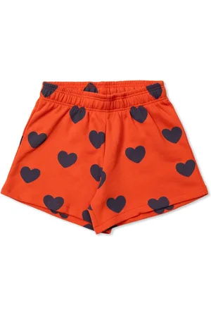 Mini Rodini Shorts con corazones estampados