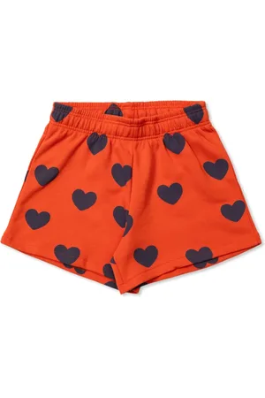 Mini Rodini Shorts con corazones estampados