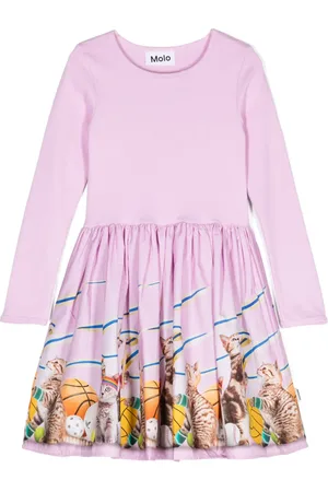 Molo Vestido con estampado Casie Sporty Cats