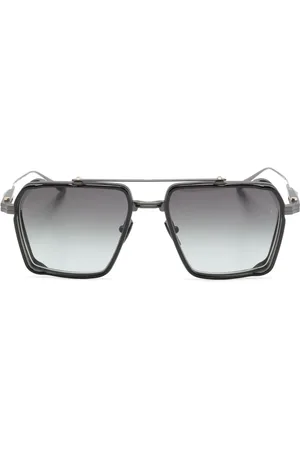 AKONI Lentes de sol con armazón estilo piloto