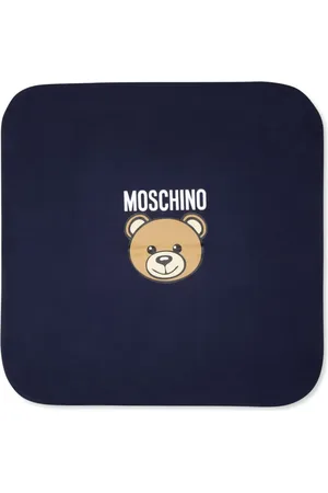 Moschino Manta con logo estampado