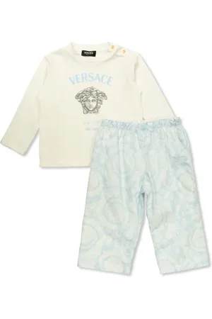 VERSACE Set de dos pantalones con motivo Medusa Head