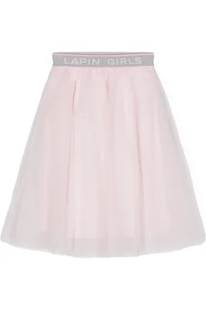 Lapin House Falda estilo tutú y logo en la pretina