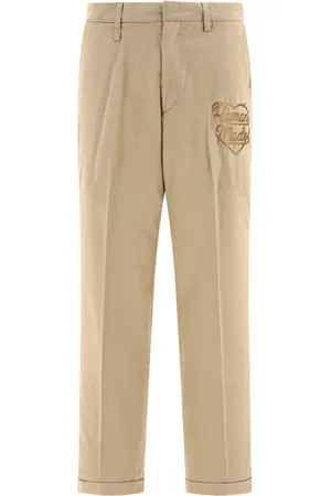 HUMAN MADE Pantalones con logo bordado