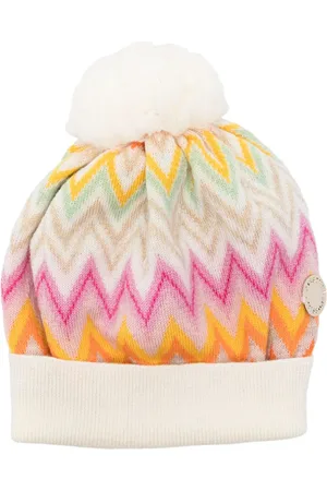 Missoni Gorro con motivo en jacquard