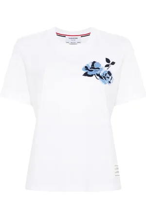 Thom Browne Playera con estampado floral