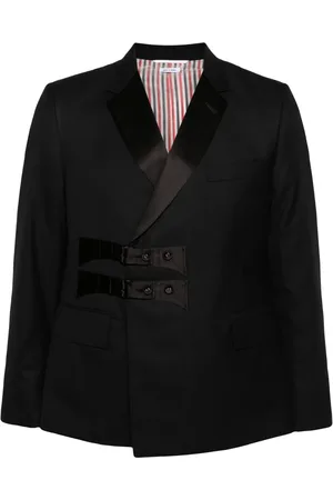 Thom Browne Blazer con solapas de muesca