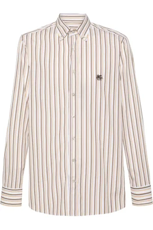 Etro Camisa con motivo Pegaso