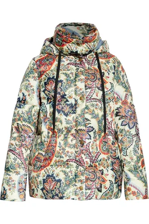 Etro Chamarra con capucha y estampado de cachemira