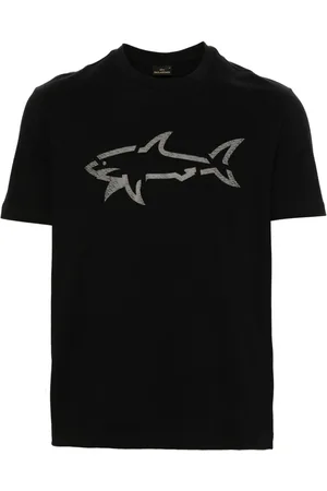 Paul & Shark Playera con tiburón estampado