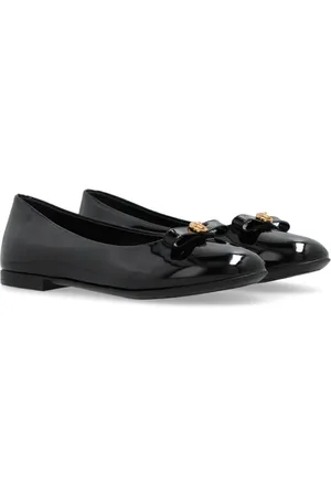 VERSACE Flats con motivo Medusa