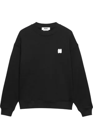 Msgm Sudadera con parche del logo
