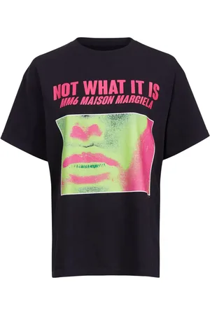 Maison Margiela Playera con estampado gráfico