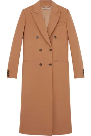 Stella McCartney Abrigo con solapas de muesca
