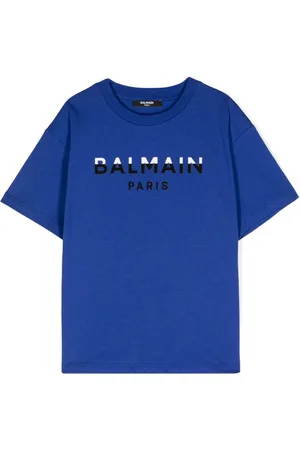 Balmain Playera con logo estampado