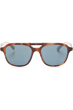 Brunello Cucinelli Lentes de sol con armazón wayfarer