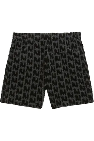 Msgm Bermudas con monograma estampado