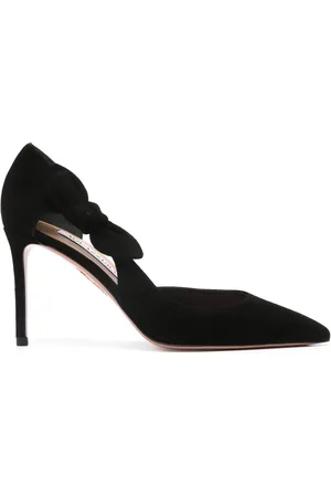 Aquazzura Zapatillas Very Bow Tie con tacón de 85mm
