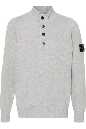 Stone Island Suéter con distintivo Compass