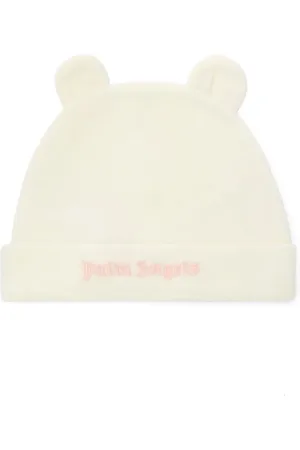 Palm Angels Gorro teddy con logo bordado