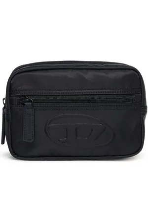 Diesel Bolsa con logo en relieve y cierre
