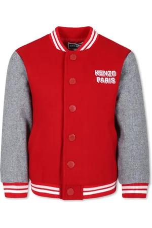 Kenzo Chamarra universitaria con logo bordado