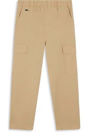 Lacoste Pantalones ligeros con logo bordado