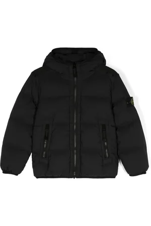 Stone Island Chamarra capitonada con motivo Compass