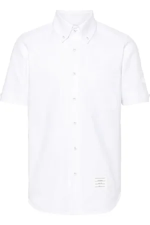 Thom Browne Camisa con parche del logo