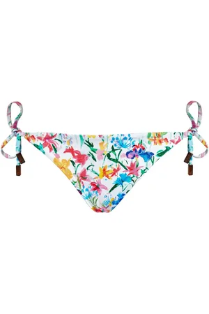 Vilebrequin Bikini bottom con estampado Happy Flowers