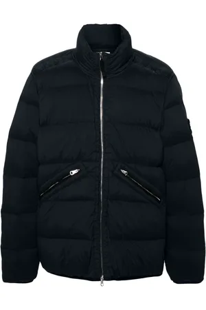Stone Island Chamarra capitonada con motivo Compass