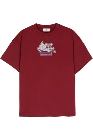 Etro Playera con bordado Pegaso
