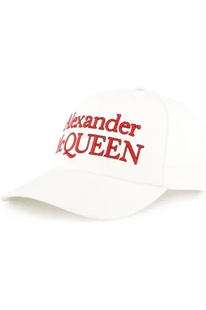 Alexander McQueen Gorra con logo estampado