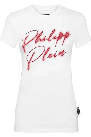 Philipp Plein Playera con detalles del logo