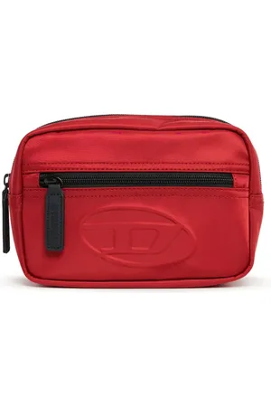 Diesel Bolsa con logo en relieve y cierre