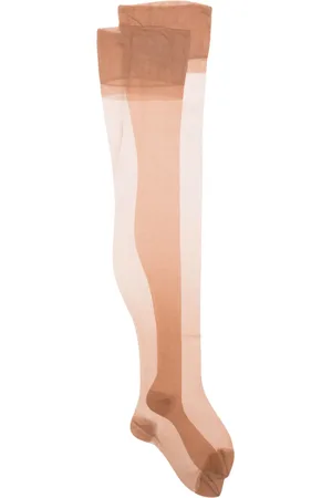 MAISON CLOSE Pantimedias transparentes sin costuras