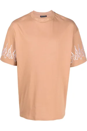 Vision Of Super Playera con bordado de flamas