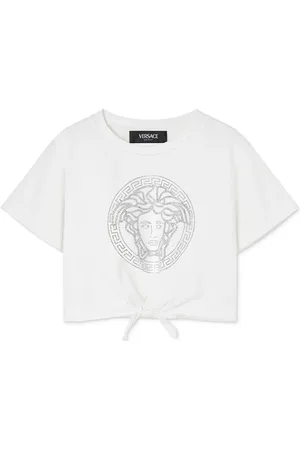 VERSACE Playera Medusa con detalles de cristal