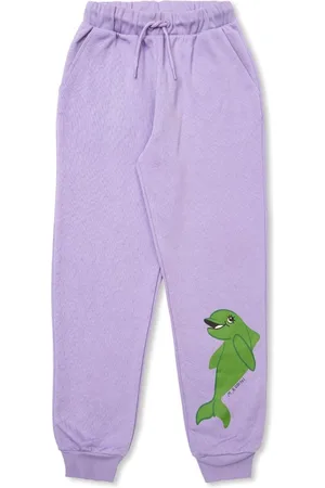 Mini Rodini Joggers con delfines estampados