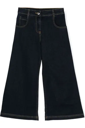 Etro Jeans anchos con bordado Pegaso