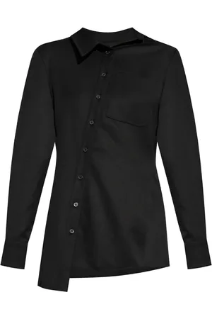 Jacquemus Camisa asimétrica manga larga