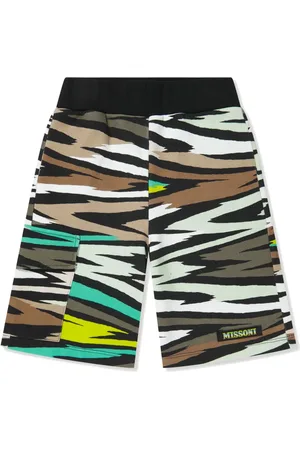 Missoni Shorts con estampado en zigzag