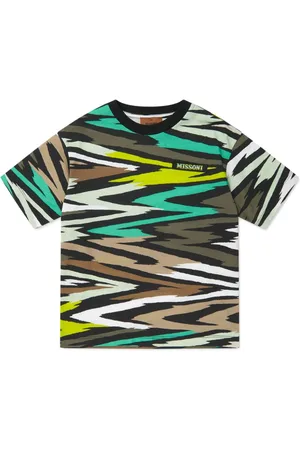 Missoni Playera con rayas estampadas
