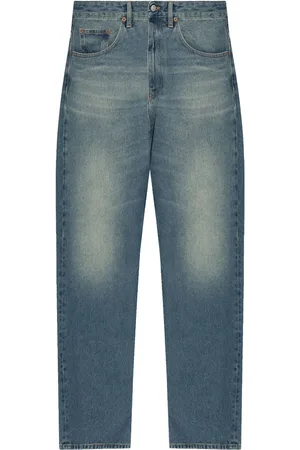 Maison Margiela Jeans rectos con tiro alto