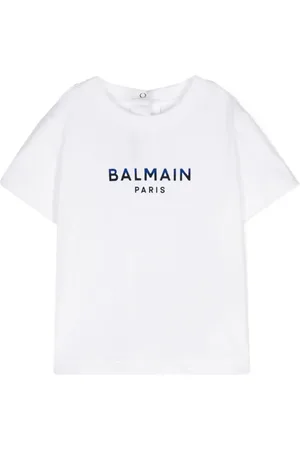 Balmain Playera con logo estampado