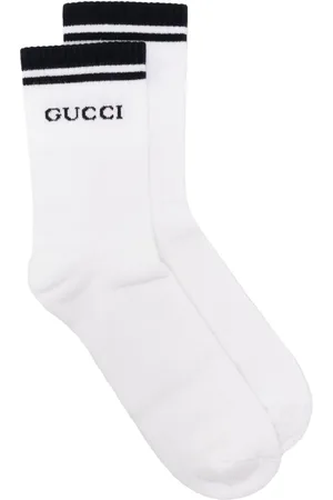 Gucci Calcetines con logo en intarsia
